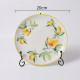 Lemon Pattern Porcelain Plate Large